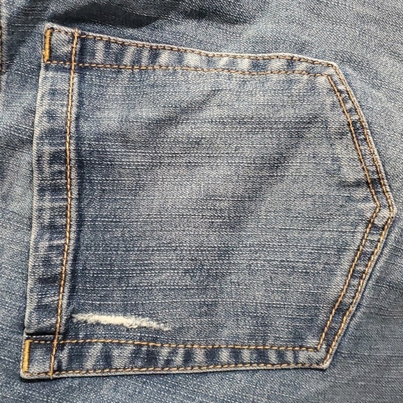 Torrid jeans women's size 16T 16 tall blue distressed holes rips ripped … - Picture 8 of 12